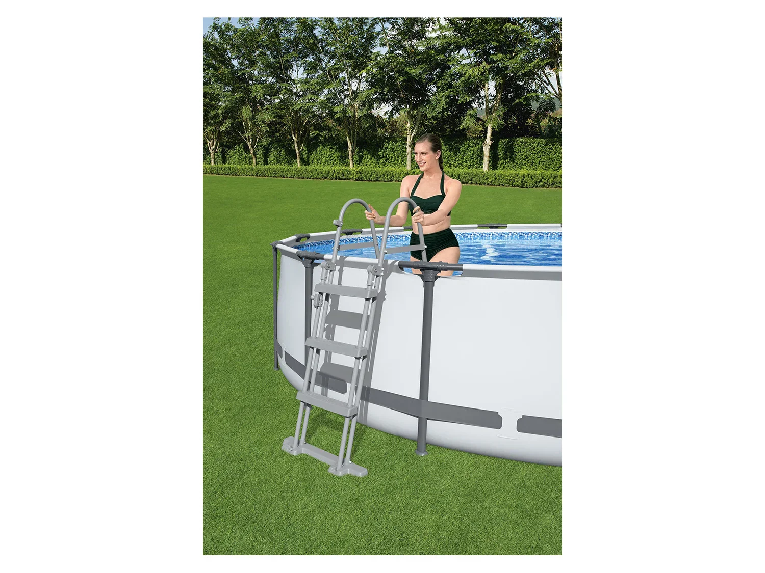 Bestway chelle de piscine Flowclear, 107 cm