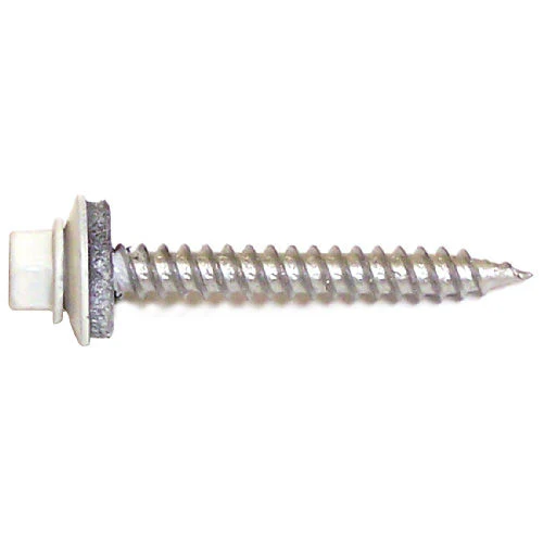 ScrooScoop 2 in Woodgrip White Self-Drilling Screws, 250/Bag (83SCWG20WH)