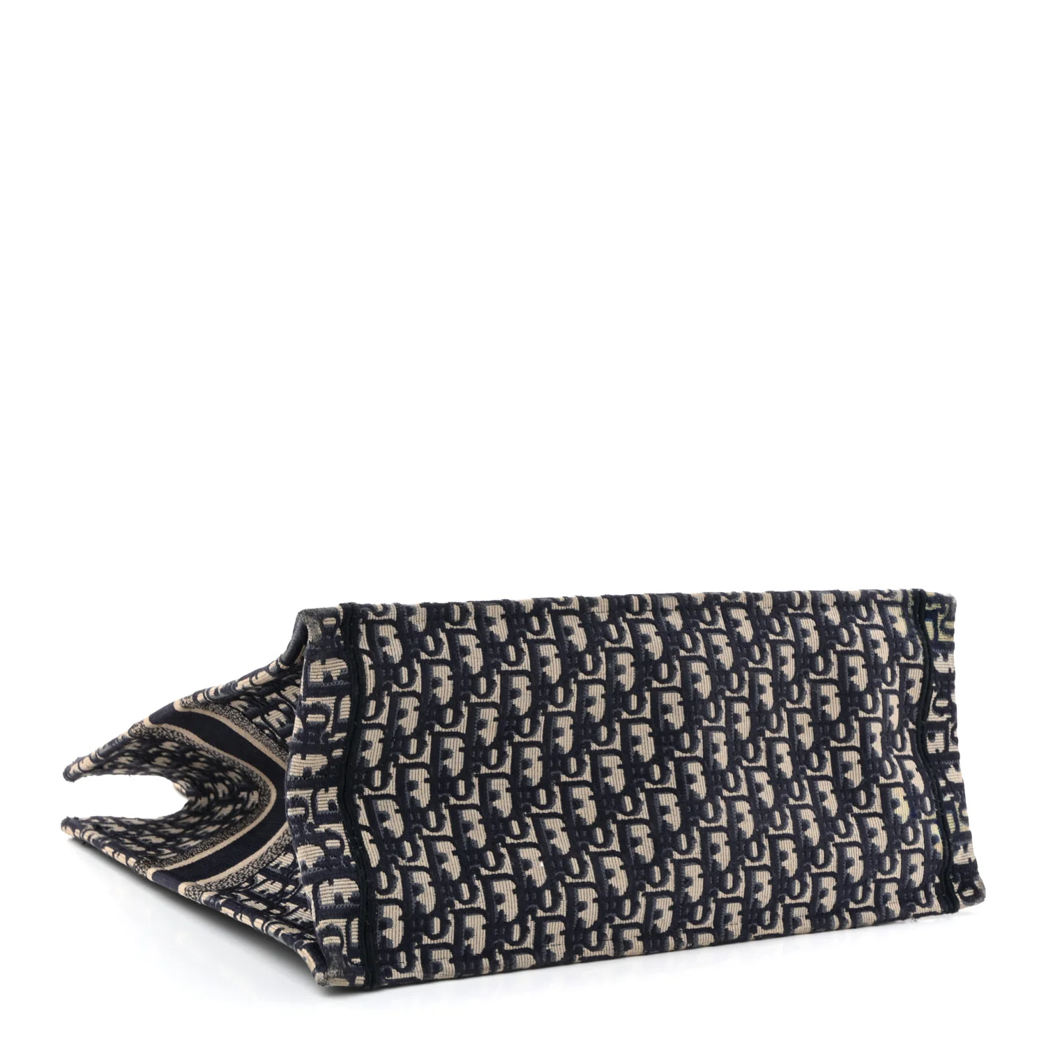 Oblique Large Book Tote Blue Multicolor