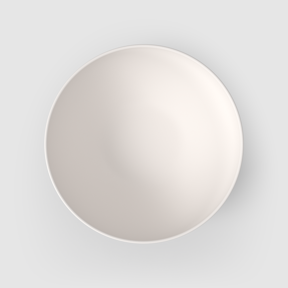 Manufacture Serving Bowl - White, 81.2 oz, Premium Porcelain