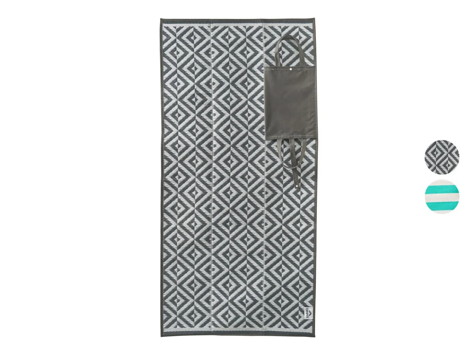 CRIVIT Tapis de plage pliable, 90 x 180cm
