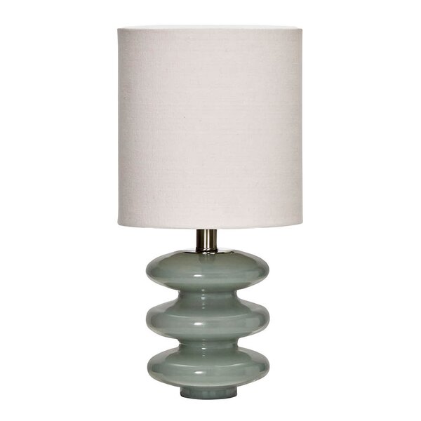 Bordlampe Step S 45x25 cm lyseblå/off-white
