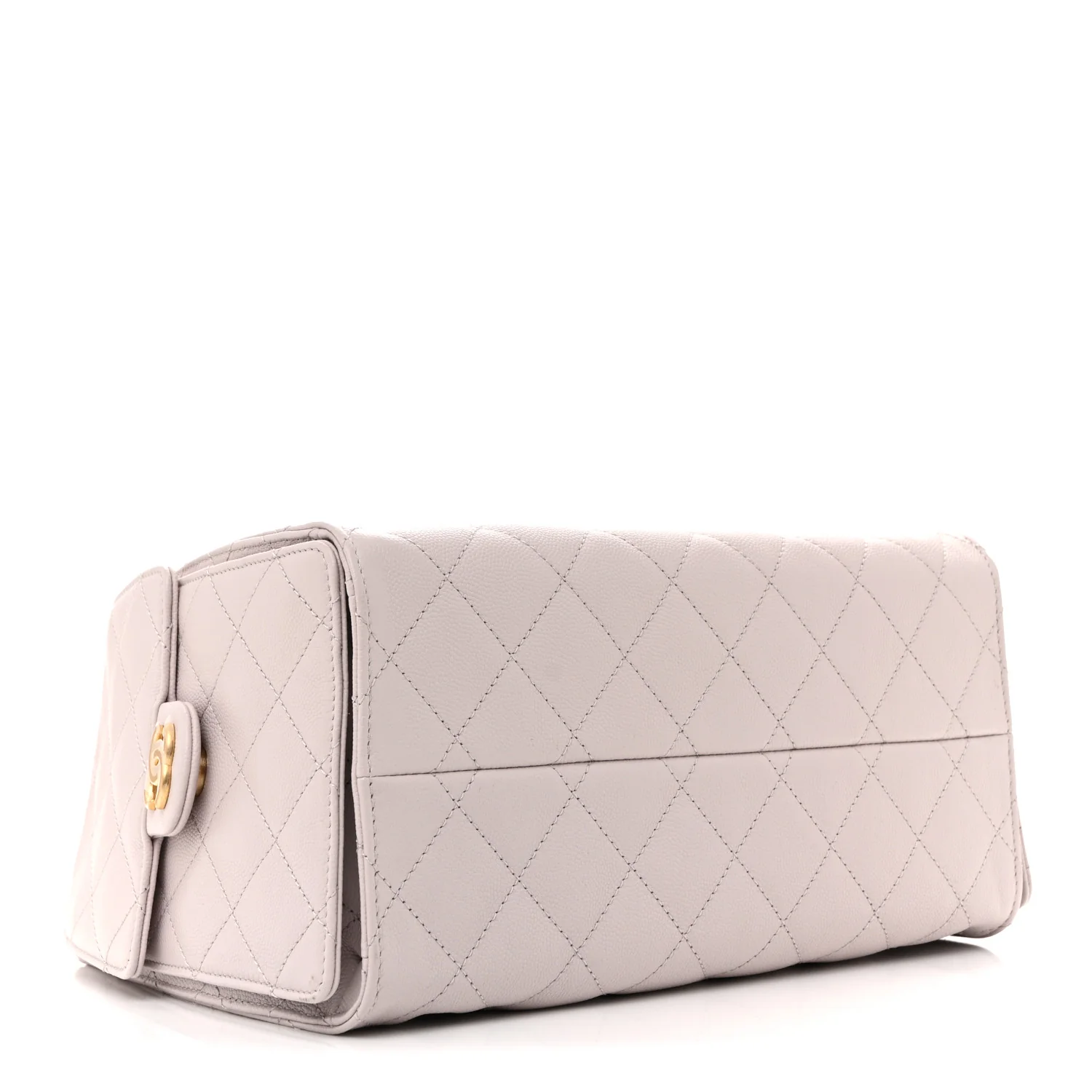 Caviar Quilted Small Chanel 25 Handbag Lilas Lilac