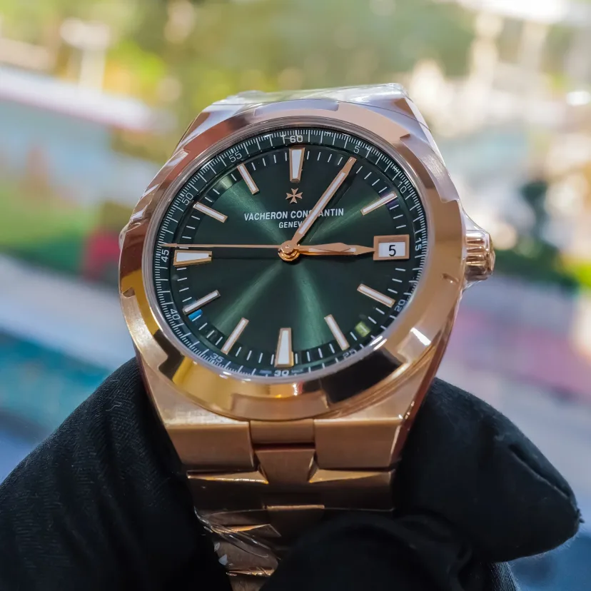 【Super Clone】Vacheron Constantin Overseas Self-Winding 41mm Pink Gold  4520V/210R-B967