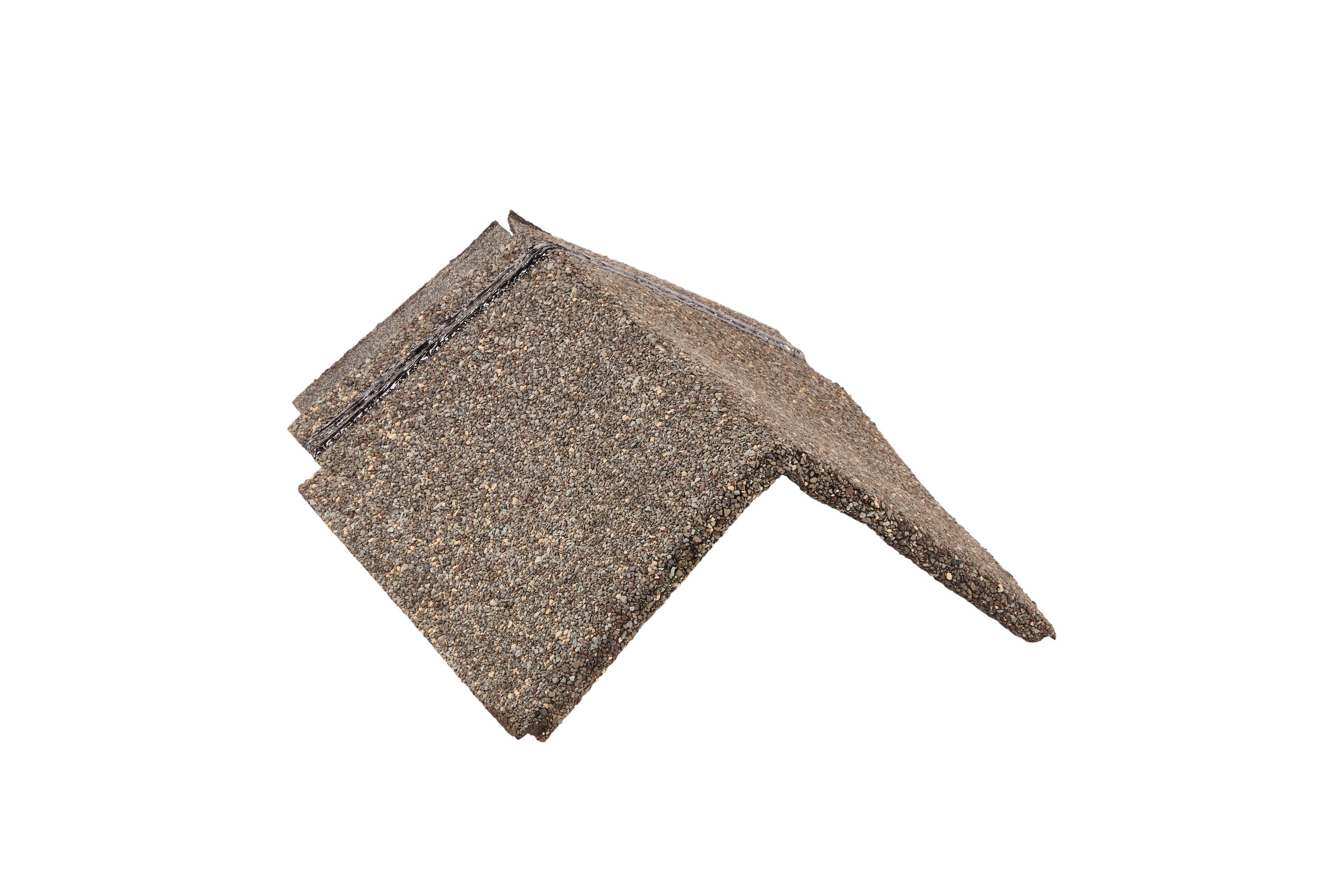 GAF TimberCrest 10-in Reflector Series Ridge Cap Shingles – Gold Amber – 20 Linear Feet (Box)