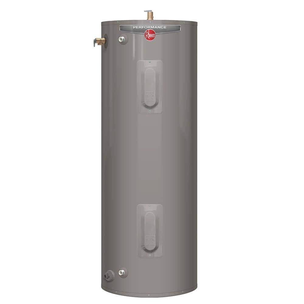 Rheem Performance 40 gal. Tall 6 Year 4500/4500-Watt Elements Manufactured Housing Side Connect Electric Tank Water Heater