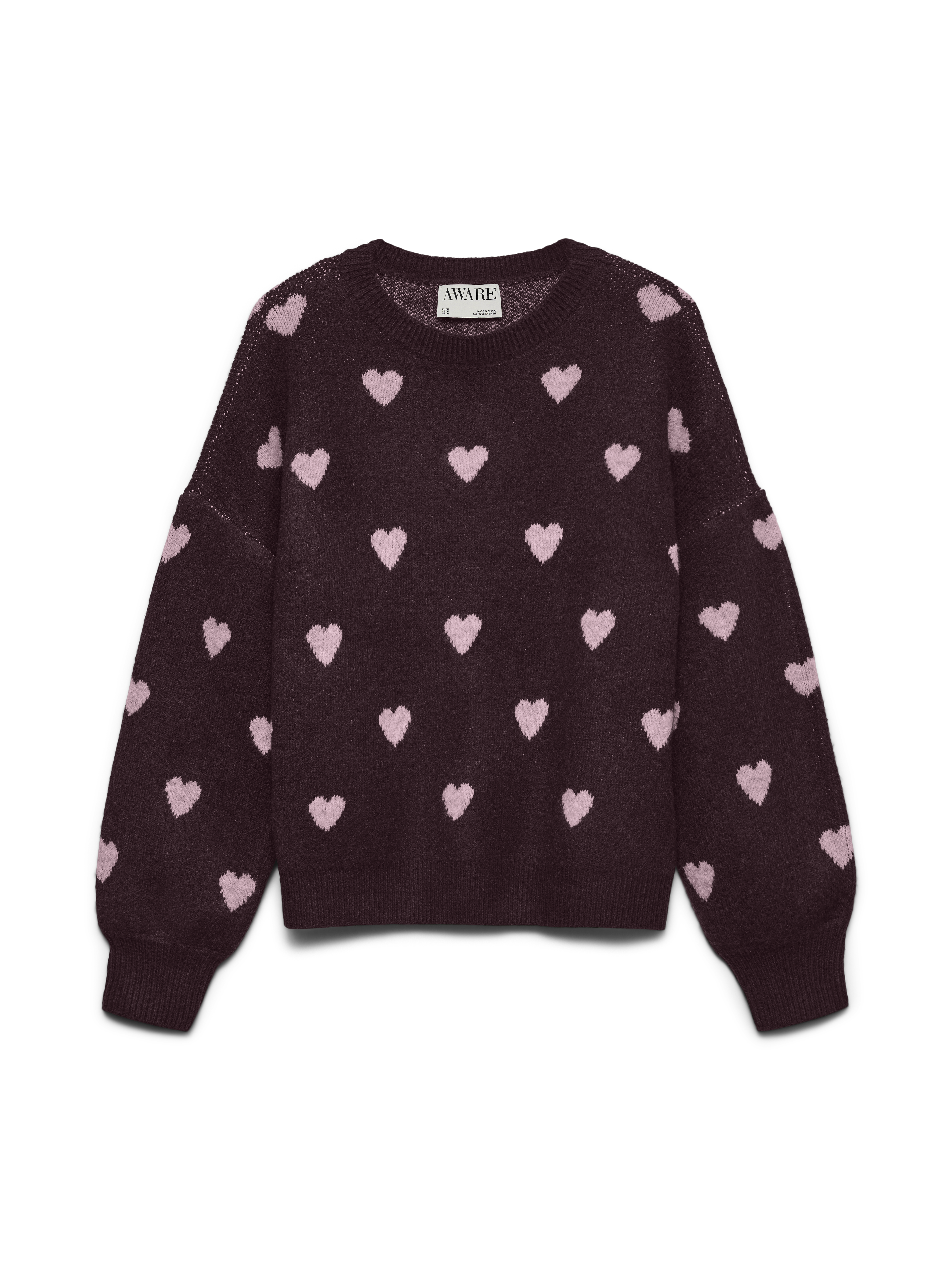 VERO MODA® AWHEART Knitted pullover