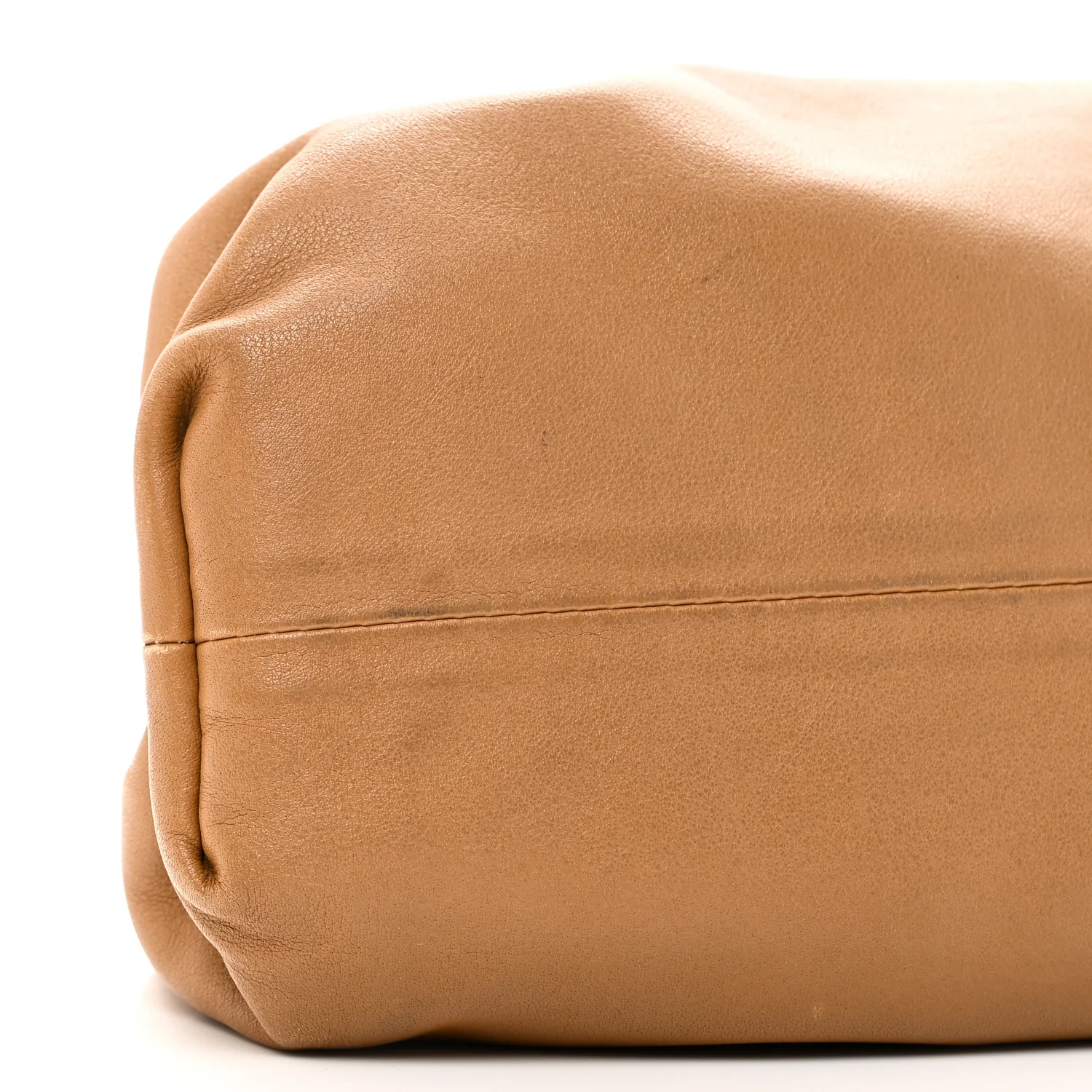Calfskin Teen Pouch Caramel