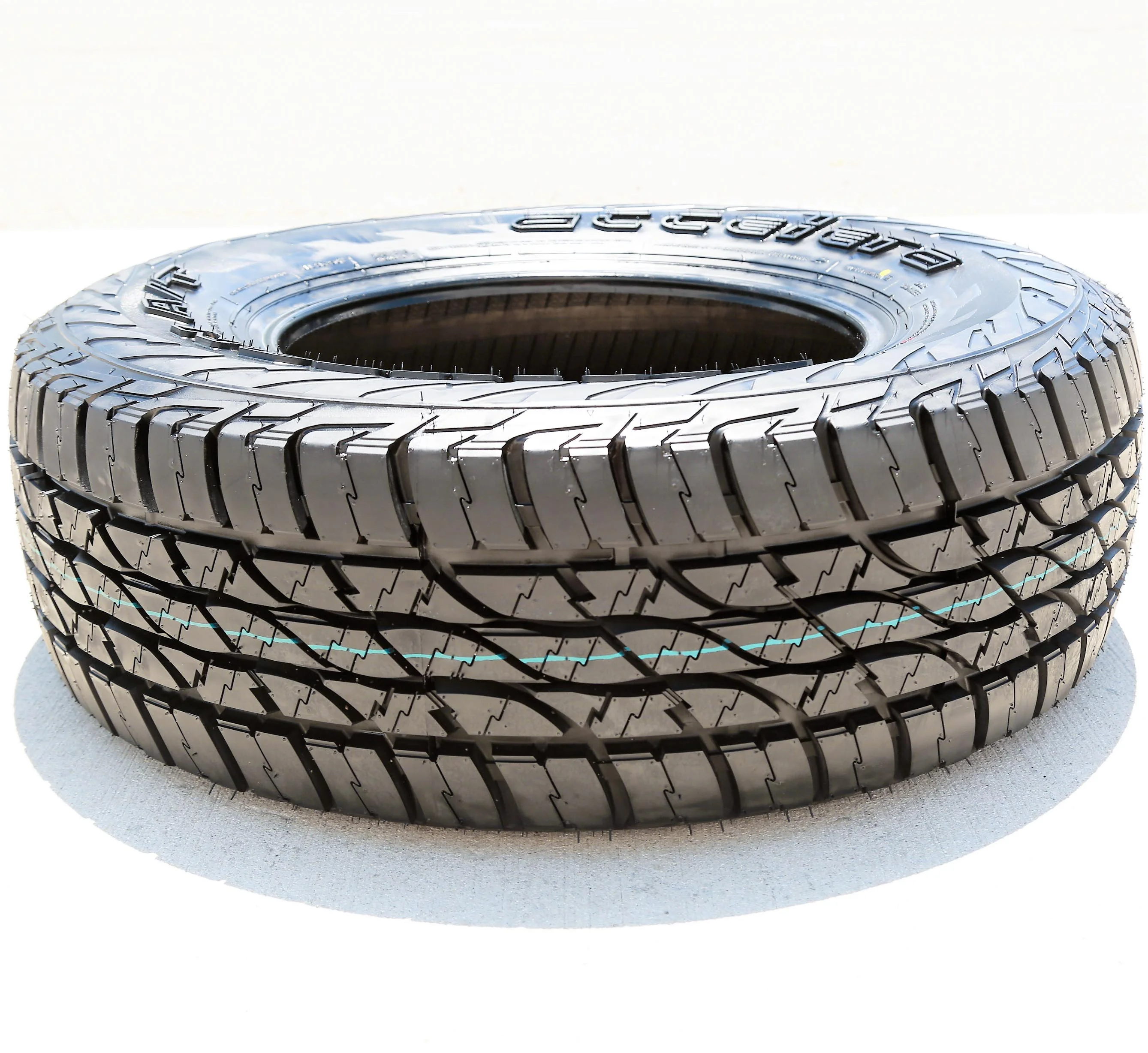 Set of 4 (FOUR) Accelera Omikron A/T LT 245/75R16 120/116Q E 10 Ply AT All-Terrain Tires