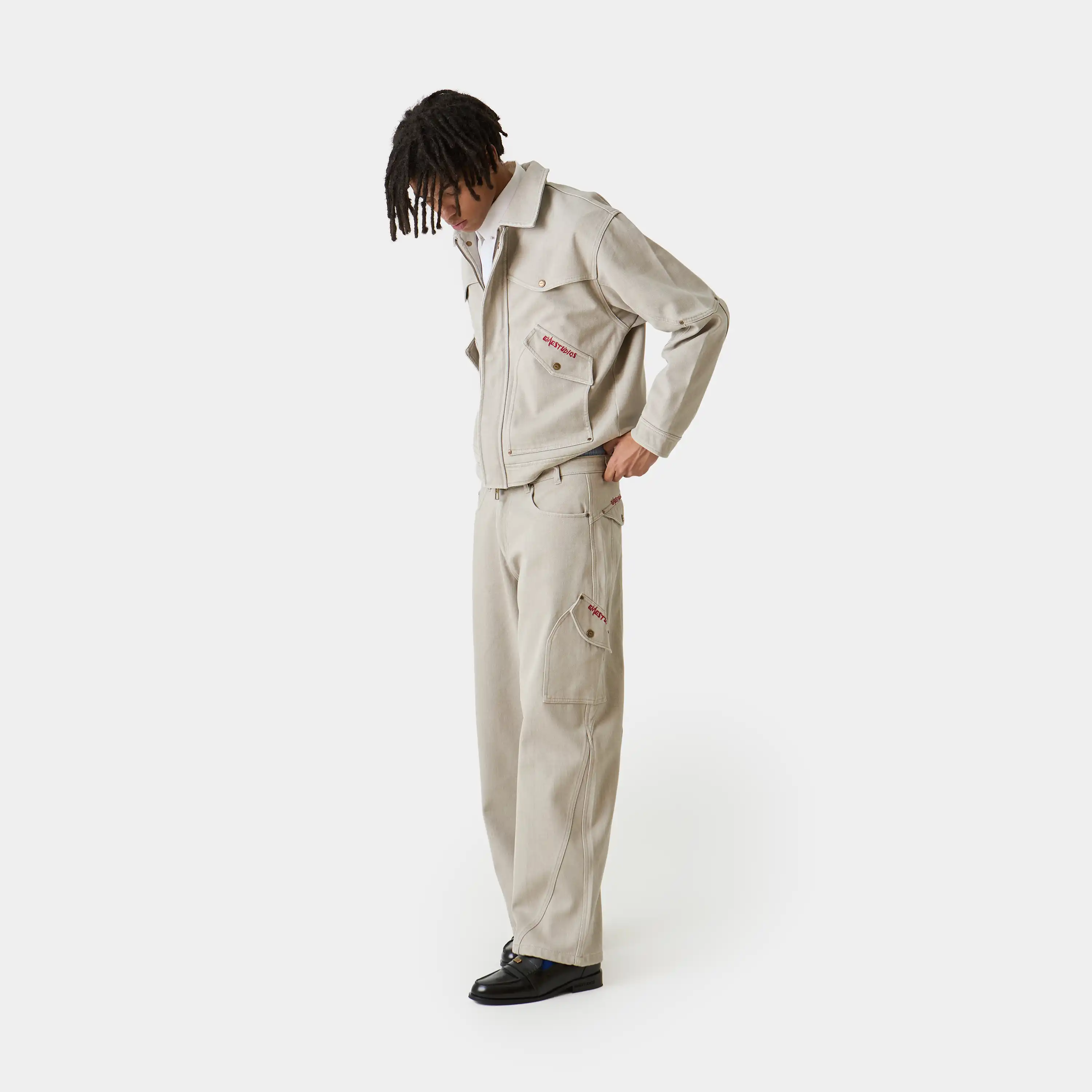 Montato Denim Cargo Pants