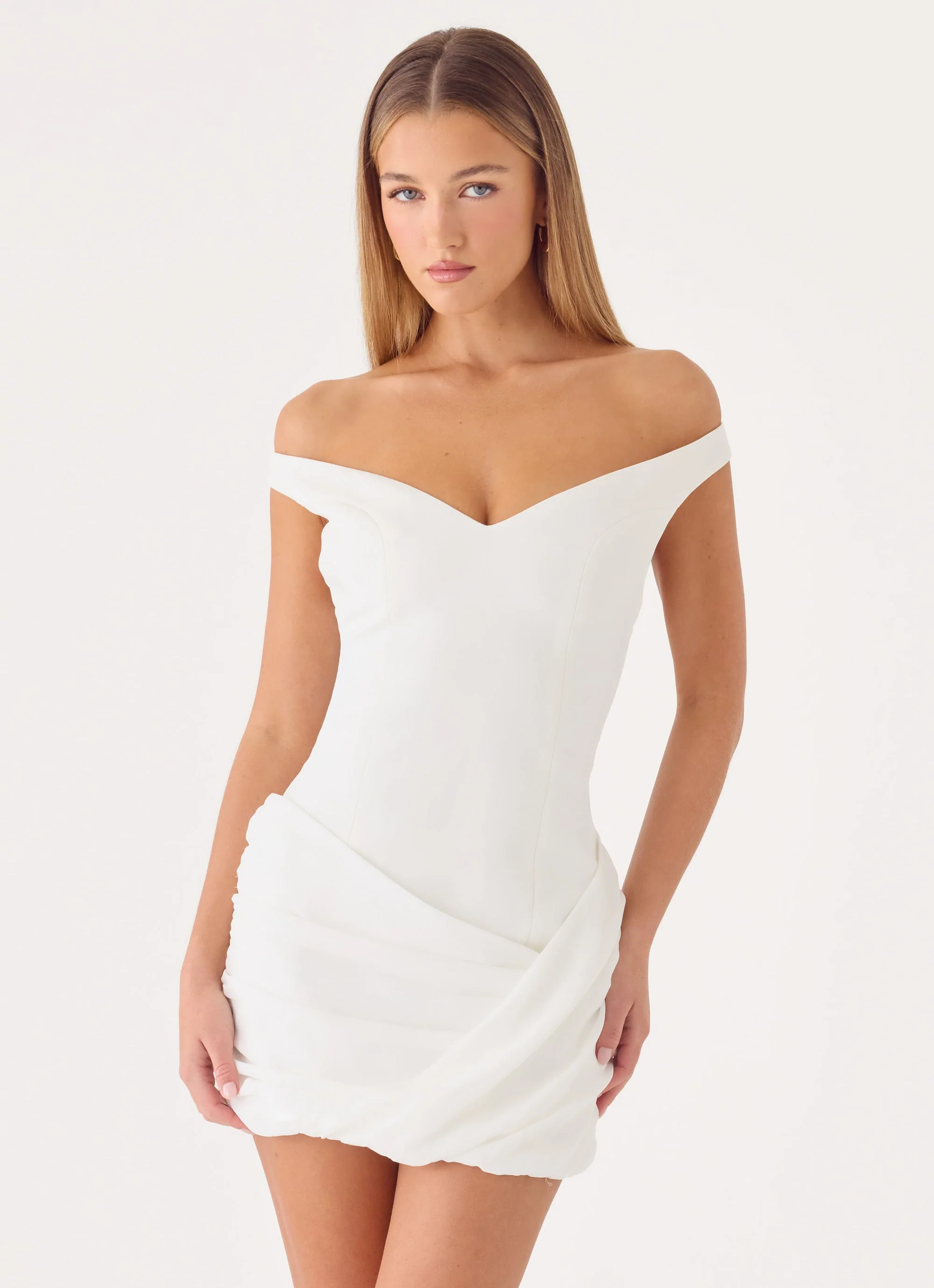 Marlene Mini Dress - White