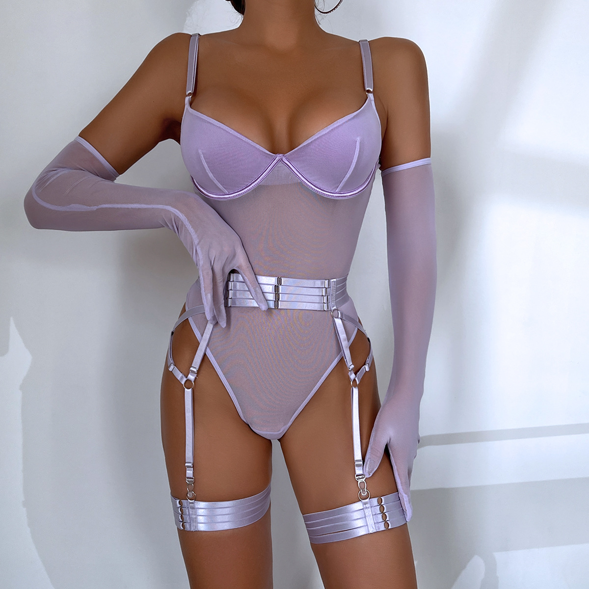 Be You Cat: 3-Piece Sexy Lingerie Set