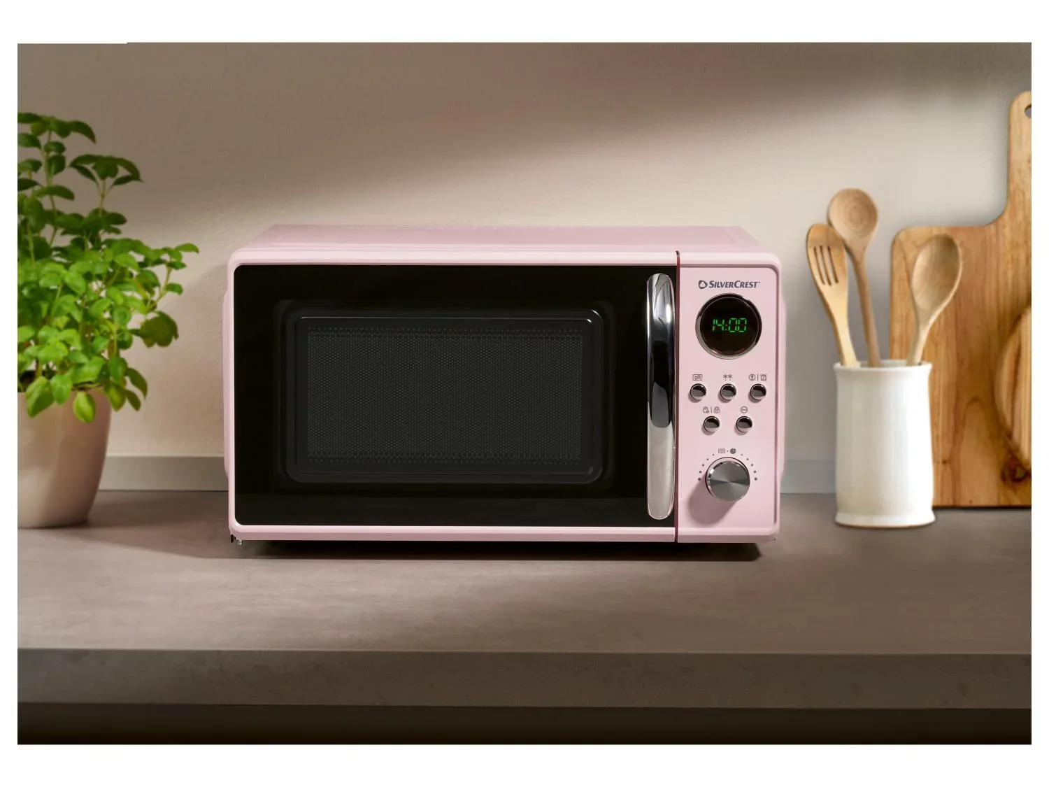 SILVERCREST Four  micro-ondes SMWC 700 D1, rose