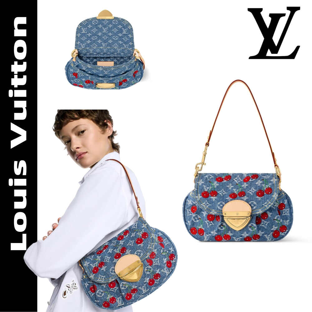 【ルイヴィトン】人気♪村上隆コラボ  ショルダーバッグ チェリー