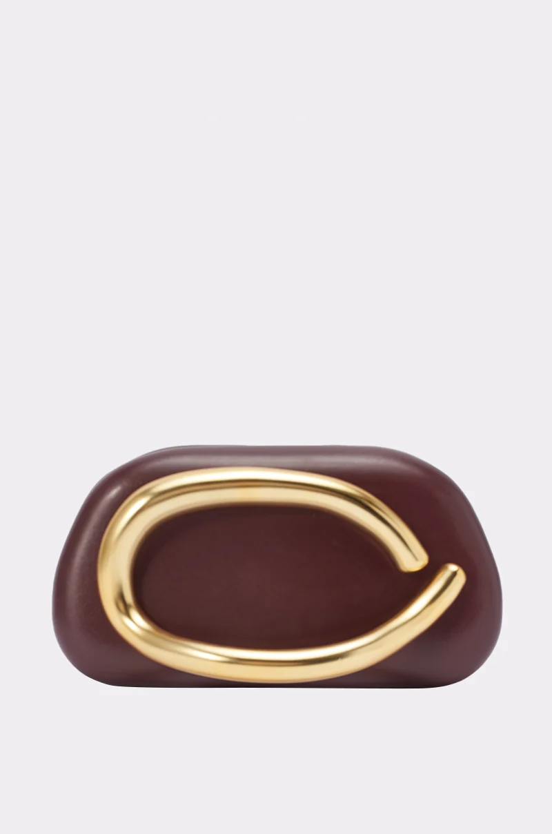 THE CUTEST BURGUNDY CLUTCH - Akira Store