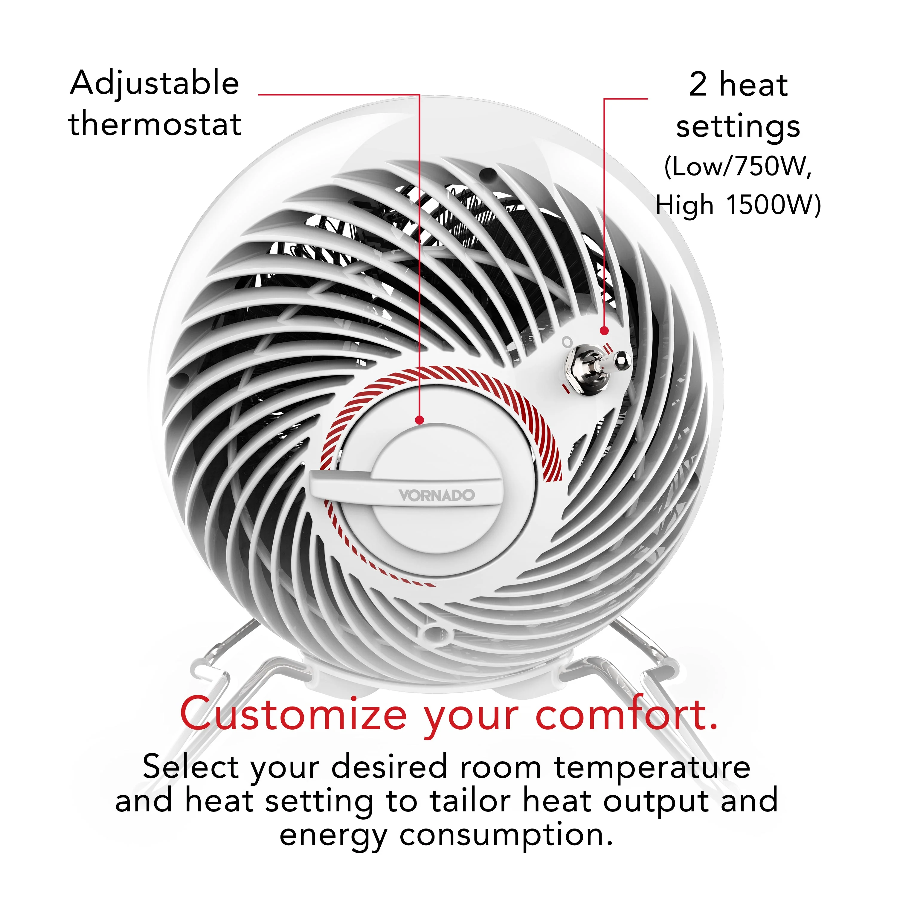 Pivot Heat Whole Room Heater
