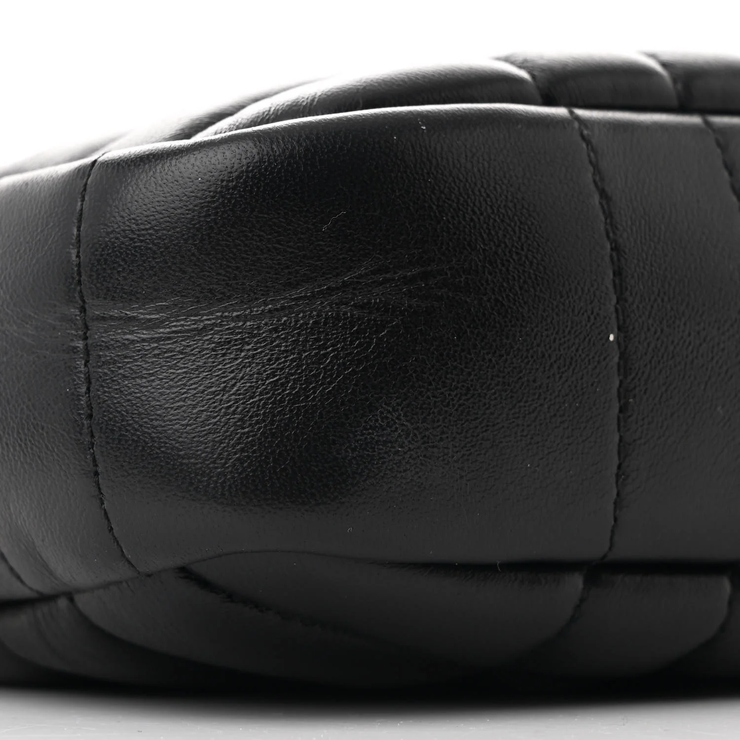 Calfskin Quilted Small Lola Camera Bag Black