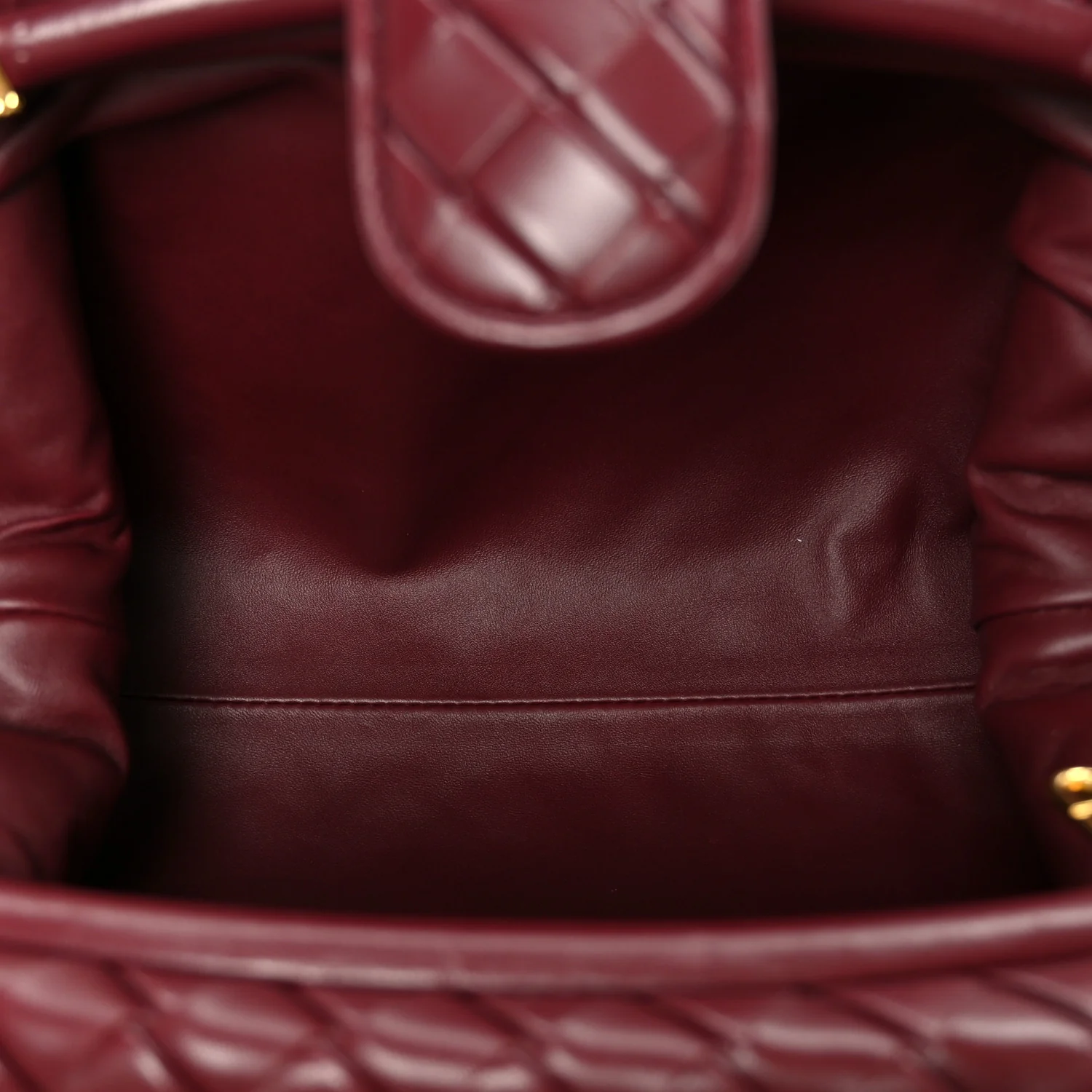 Nappa Intrecciato Teen The Lauren 1980 Clutch With Chain Barolo
