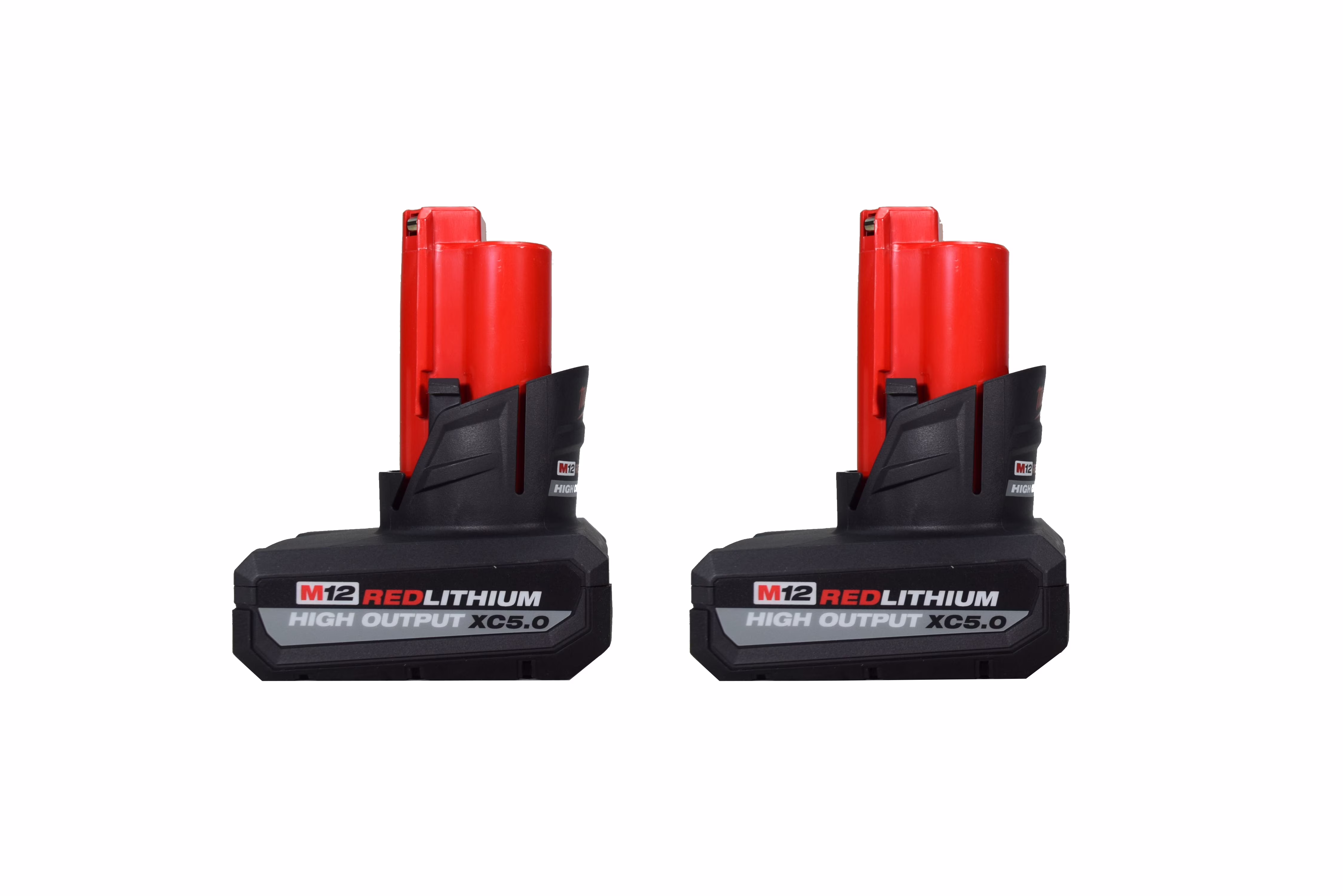 Milwaukee 48 - 11 - 2450 12V Lithium - Ion High Output 5ah Battery 2 Pack