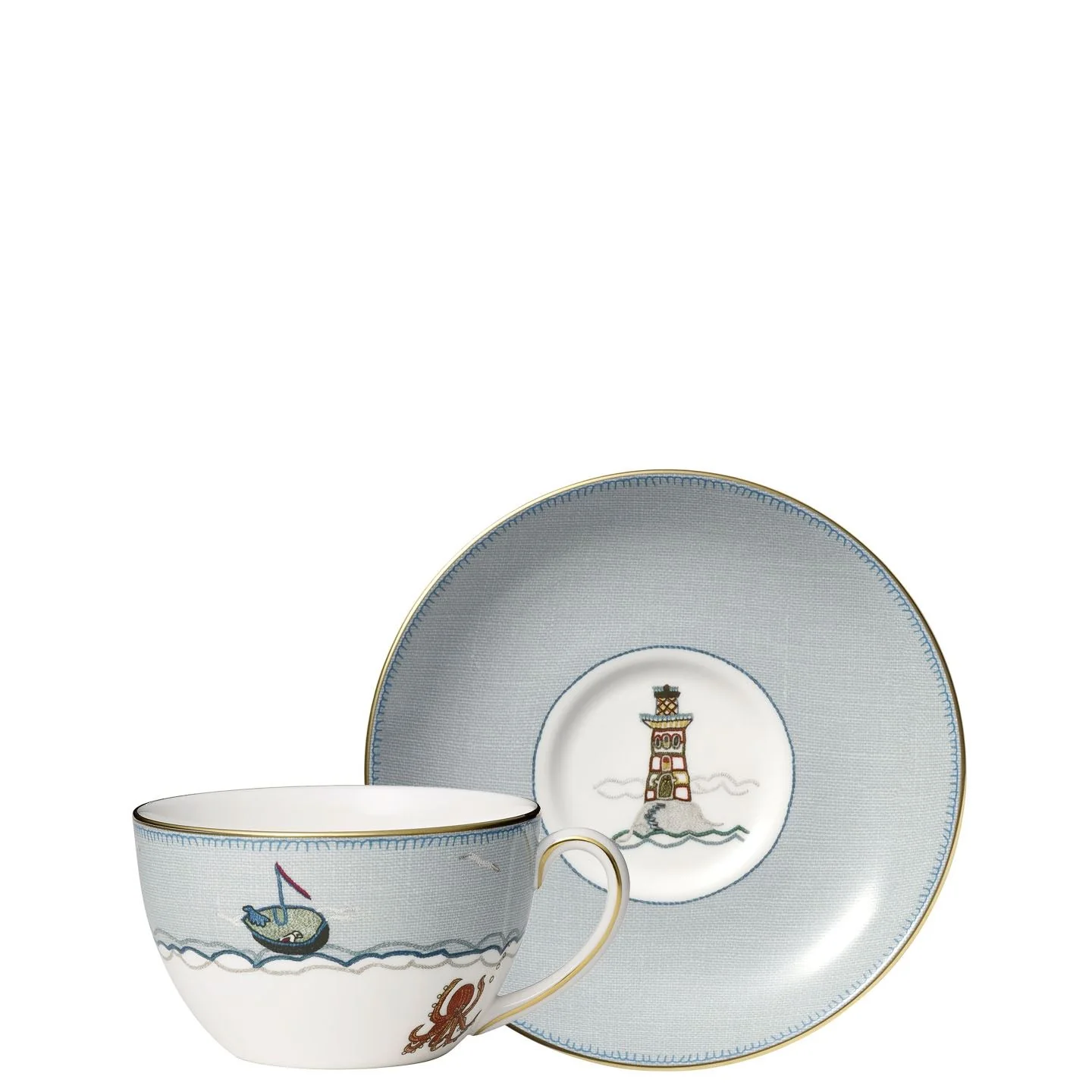 Sailor's Farewell Breakfast Cup and Saucer