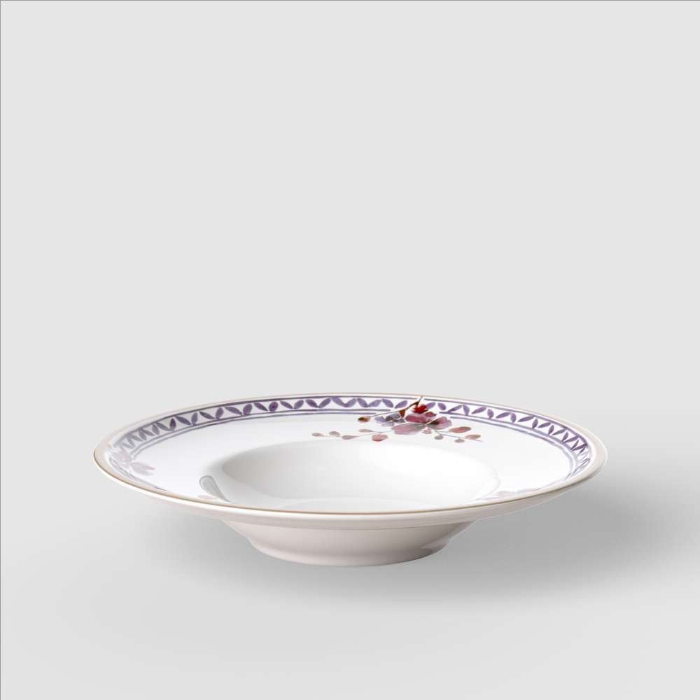 Artesano Soup bowl - Multi-colored, 10.1'', Premium Porcelain