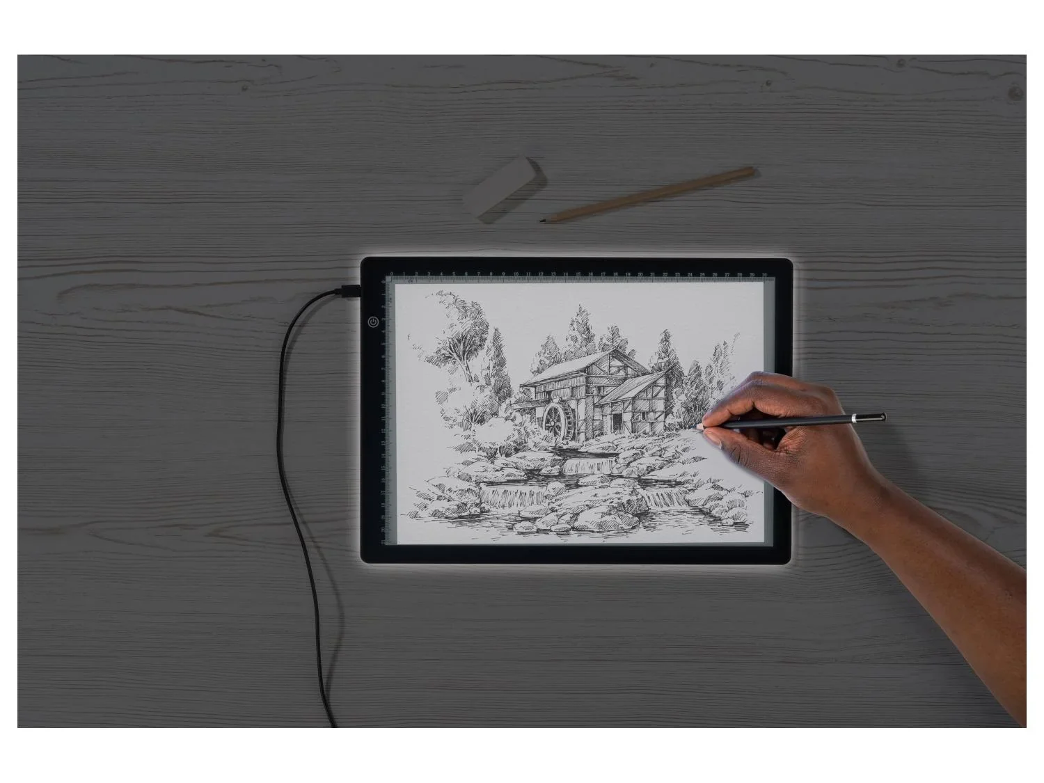 crelando Tablette lumineuse  LED