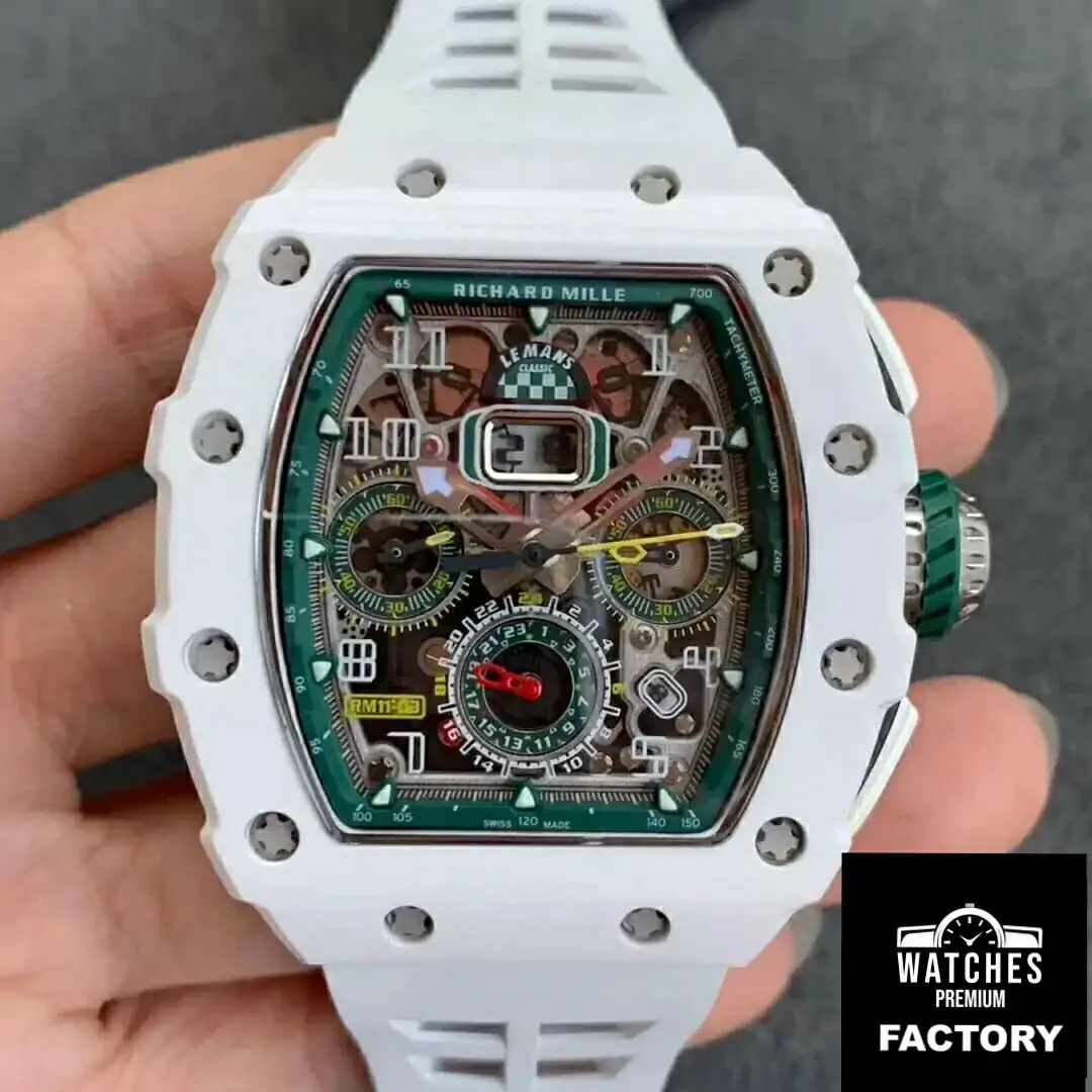 Richard Mille RM011-03 KV Factory White Case