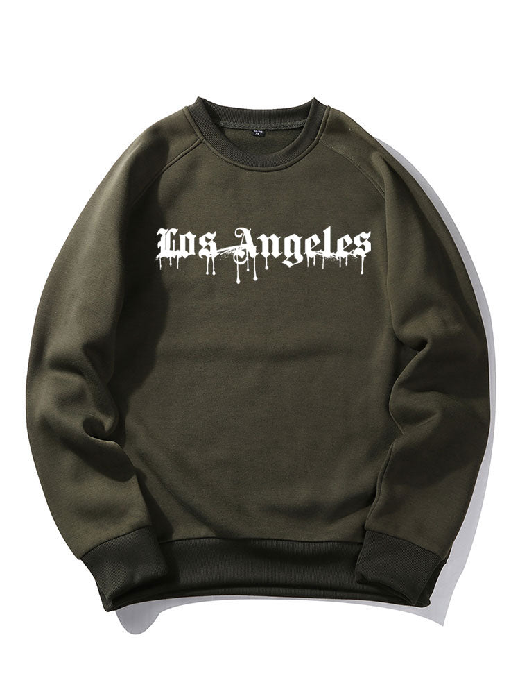 Sweat-shirt à motifs graffiti de Los Angeles