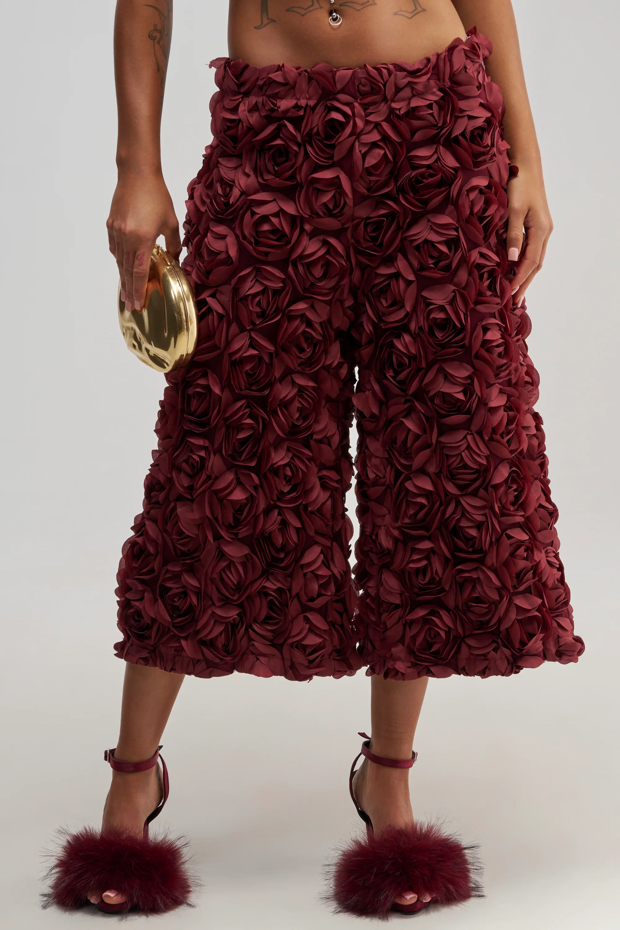 ROSE PETAL GAUCHO - Akira Store