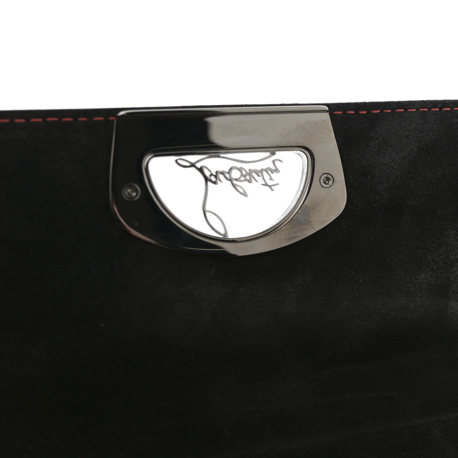Patent Leopard Vero Dodat Clutch Brown