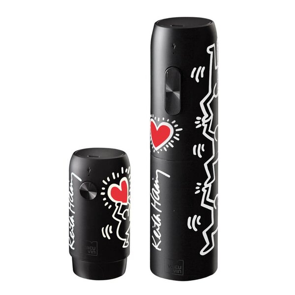 Electric Wine Set vinsett 2 deler Keith Haring