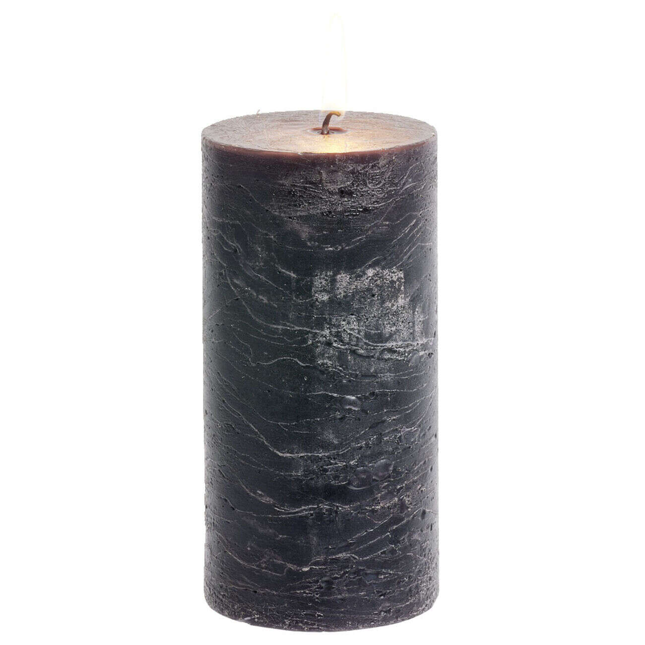 Bougie pilier noire 50H