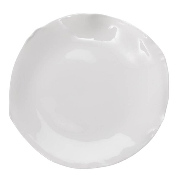 Perfect Imperfection tallerken 24 cm hvit sol