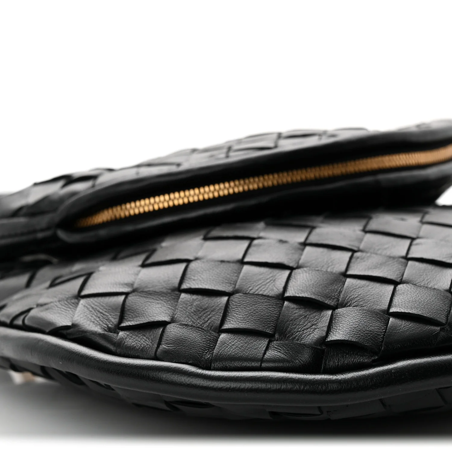 Nappa Intrecciato Small Gemelli Black