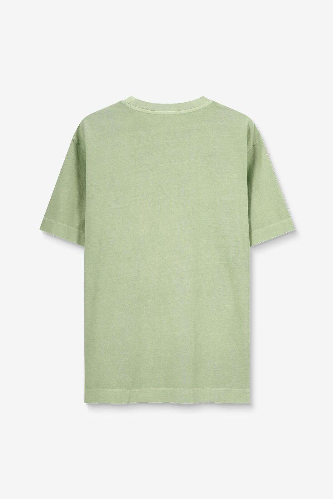 Lichtgroen boxy T-shirt
