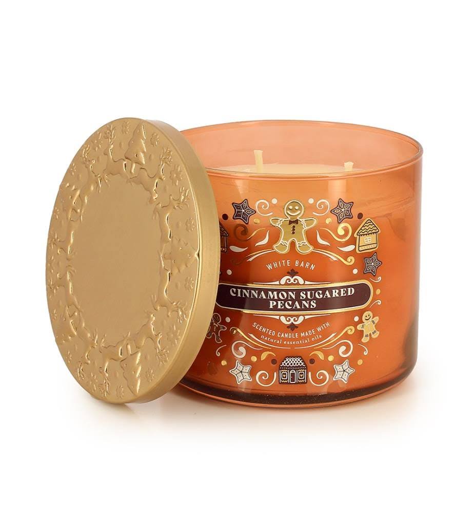 Bath & Body Works Accents | Bath and Body Works Cinnamon Sugared Pecan Candle | Color: Brown/Orange | Size: Os | Alishasshop's Closet