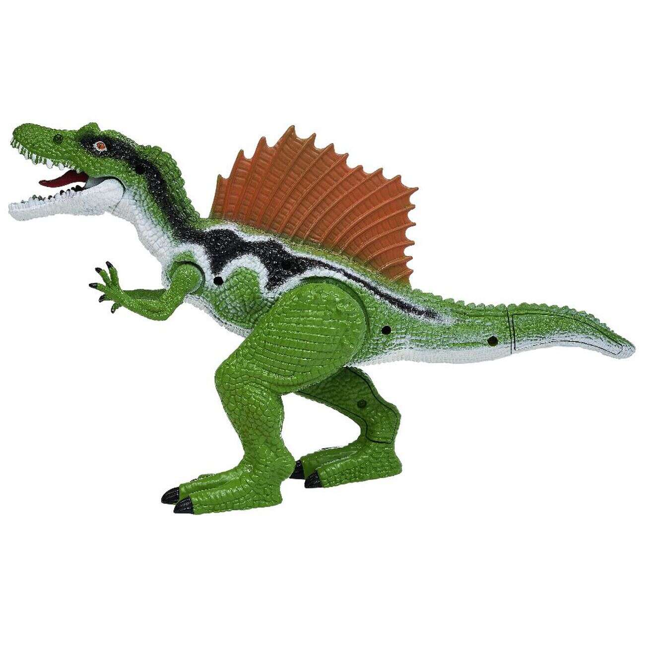 Figurine dinosaure sonore et lumineuse vert