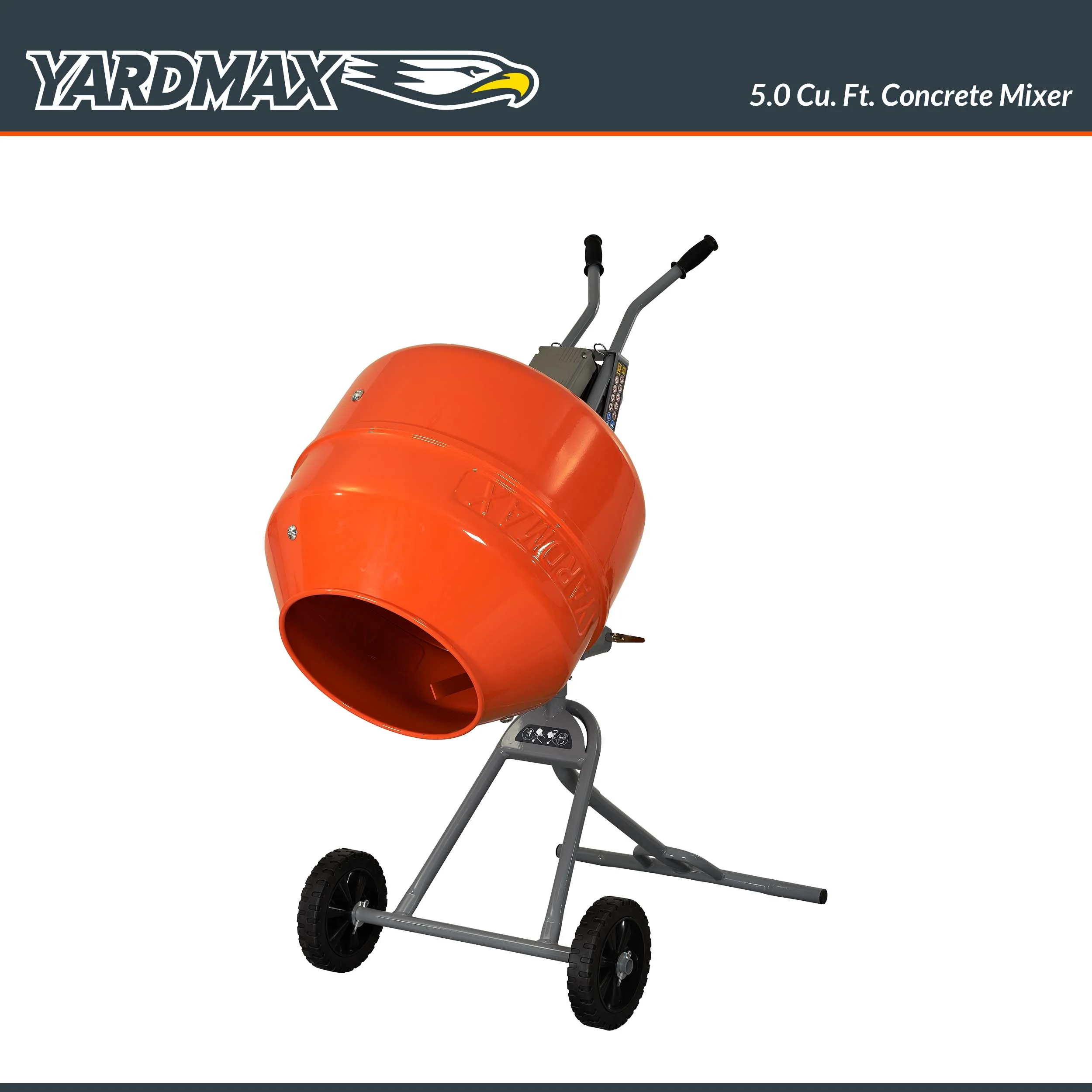 YM0146 5.0 cu ft CONCRETE MIXER - Image 2