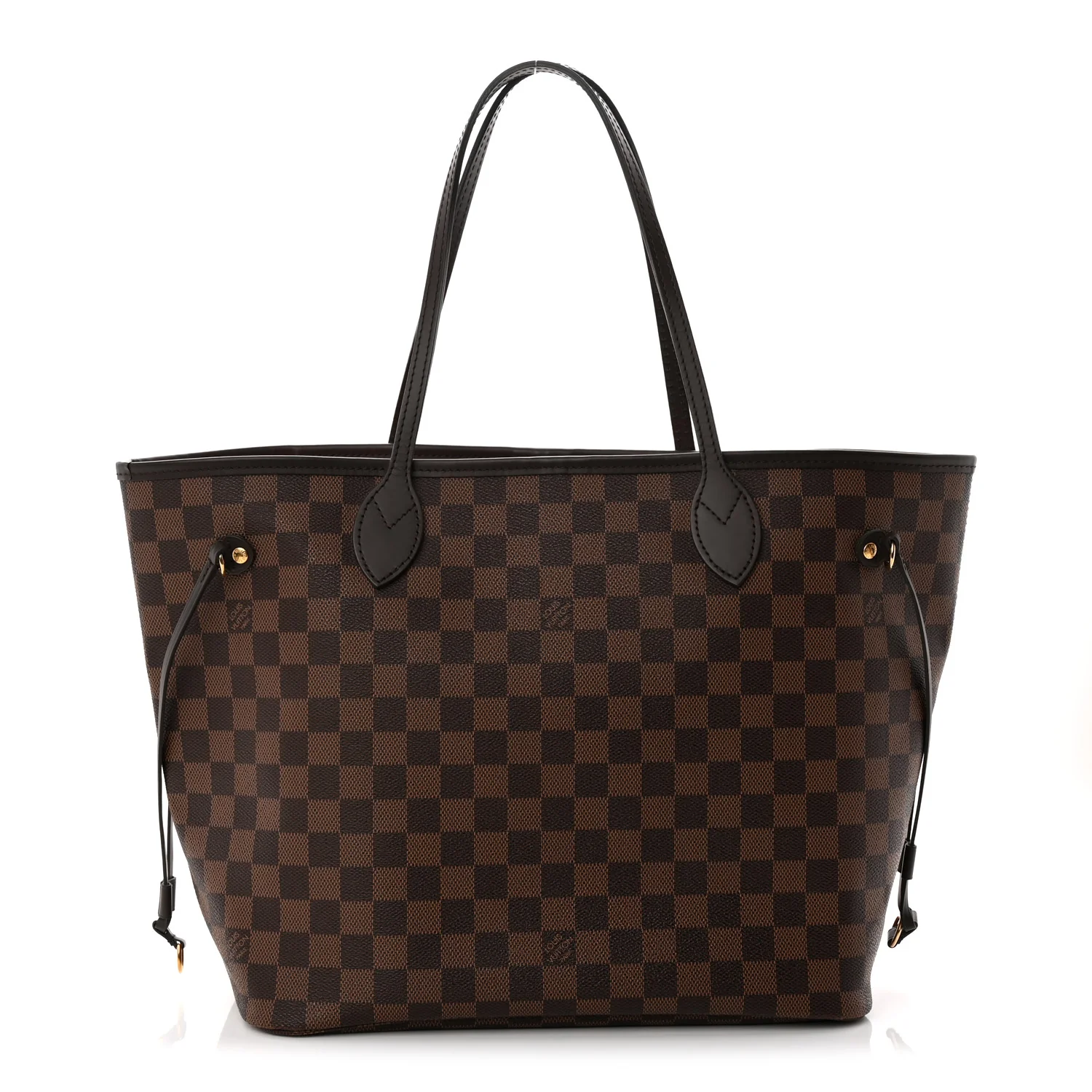 Damier Ebene Neo Neverfull MM Rose Ballerine