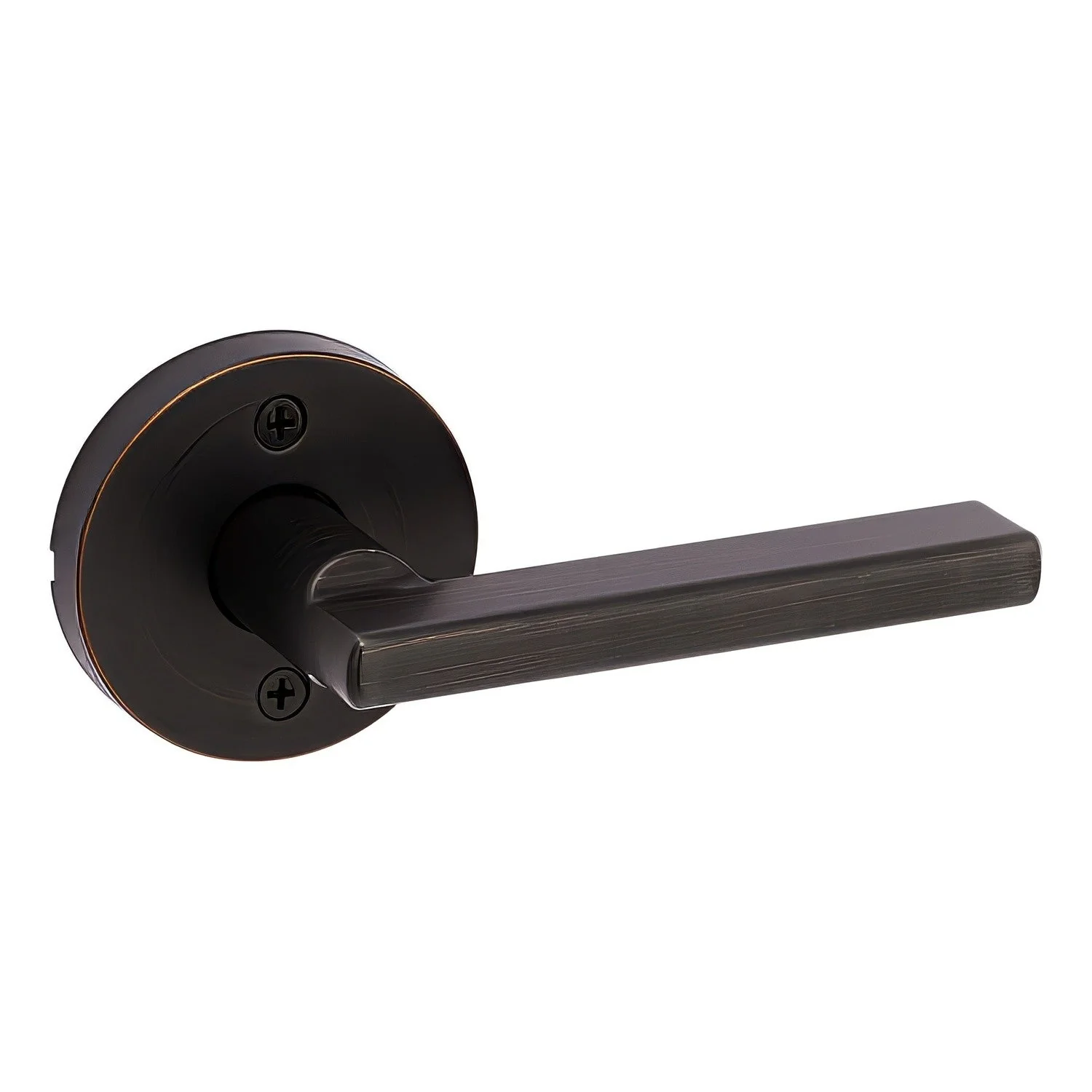 Kwikset 788HFLRDT Halifax Single Dummy Lever with Round Rosette - TA Screen Specialist, Inc.