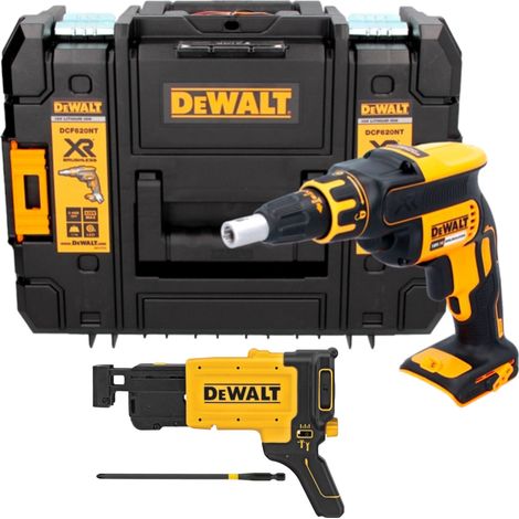 Dewalt – Visseuse à plaque de plâtre sans fil 18V – Moteur Brushless 30Nm – Pour cloisons sèches – Coffret TSTAK II — vue 1
