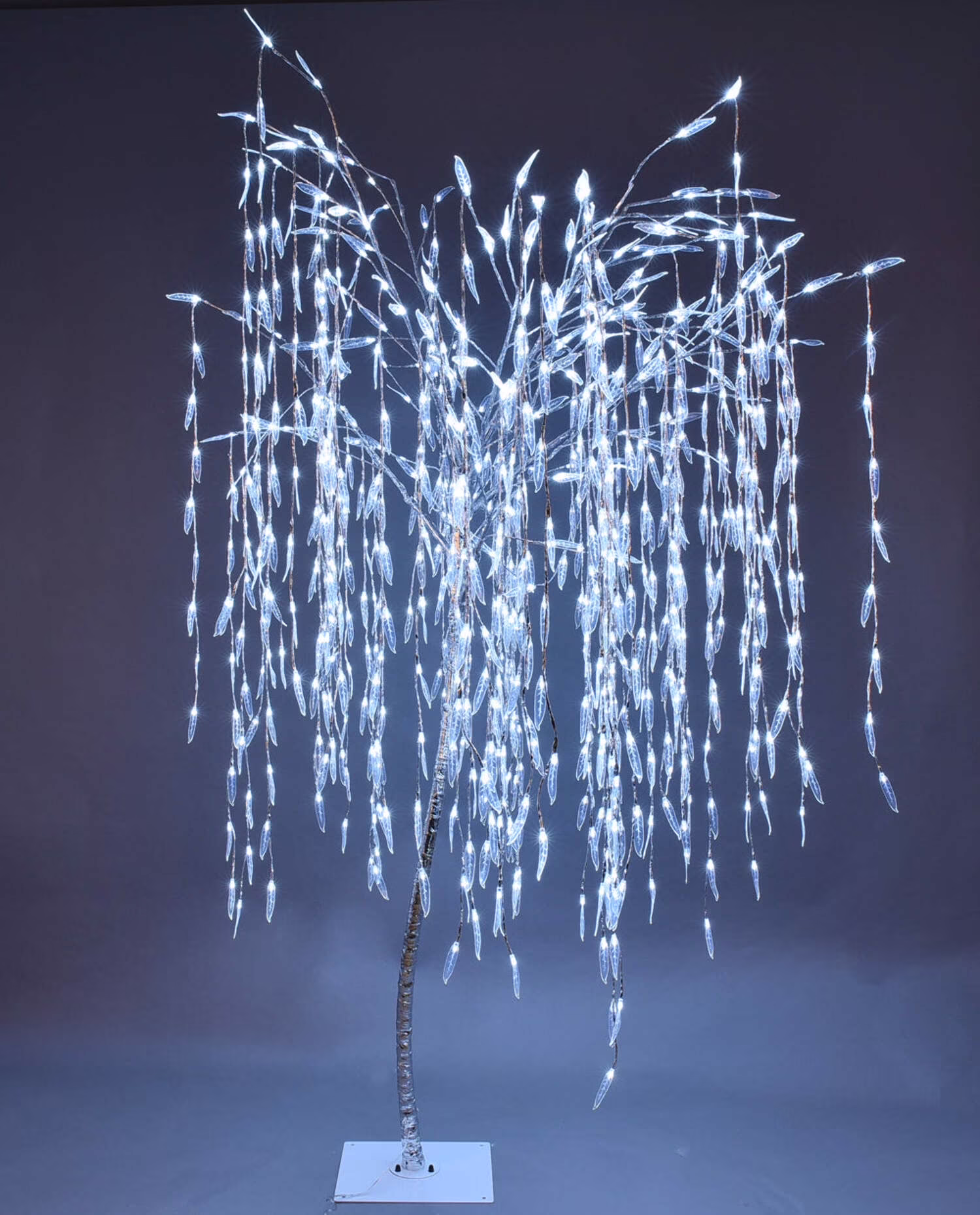7' Willow Tree Pure White Leds