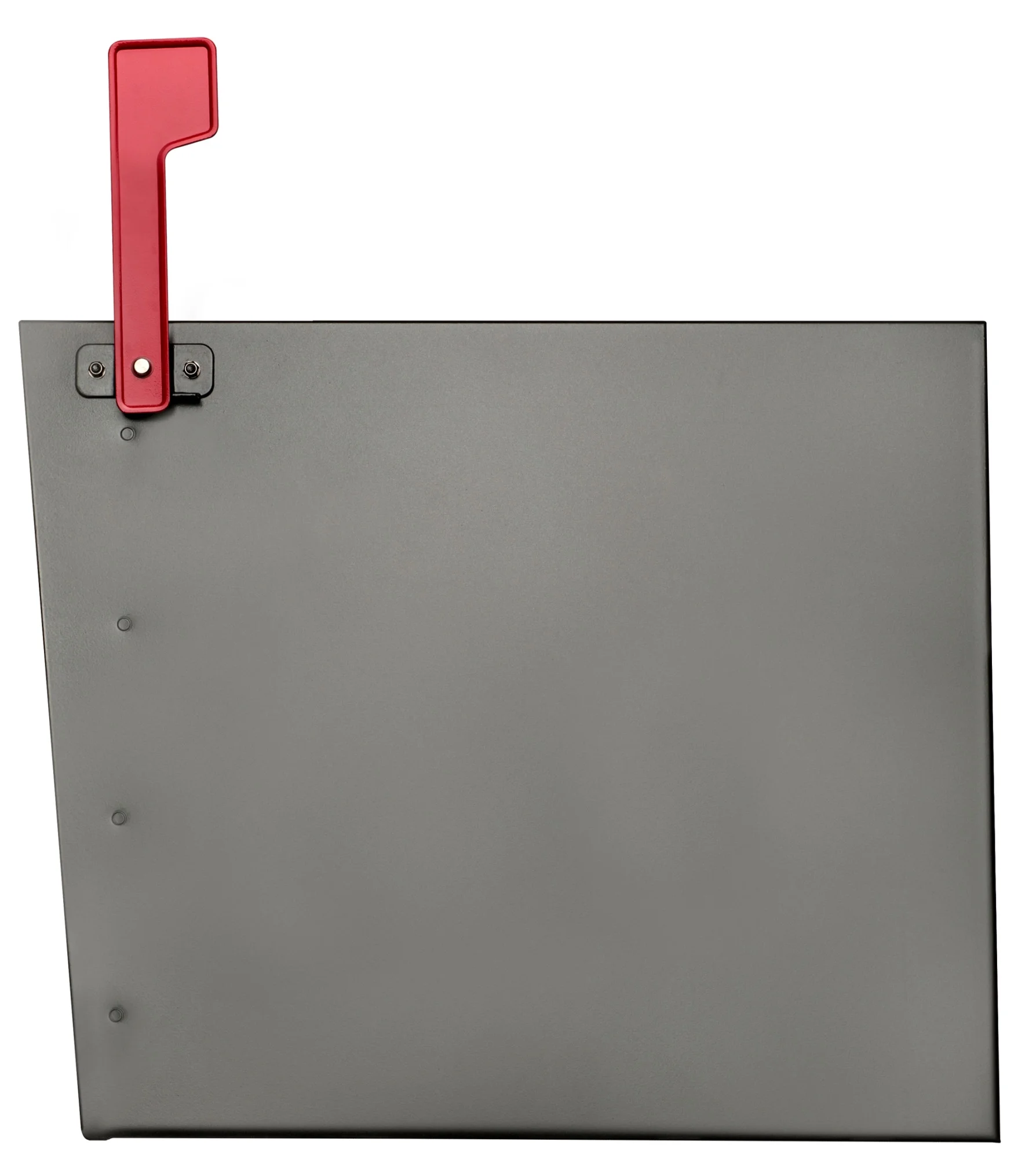 Oasis Classic Black Post Mount Mailbox, Galvanized Steel, Locking(Black) - Image 6