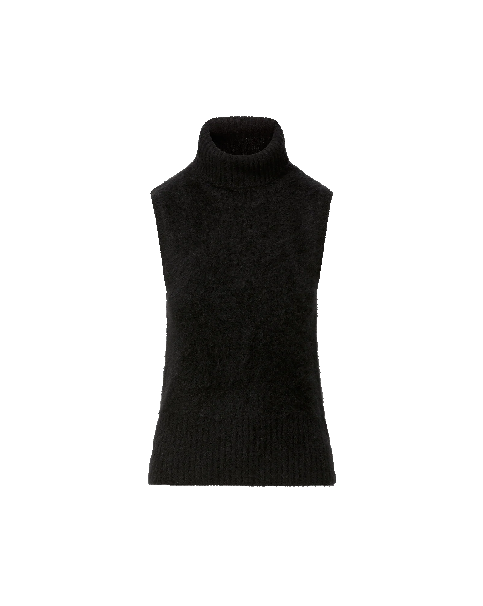 Mazzy Brushed Cashmere Sleeveless Sweater