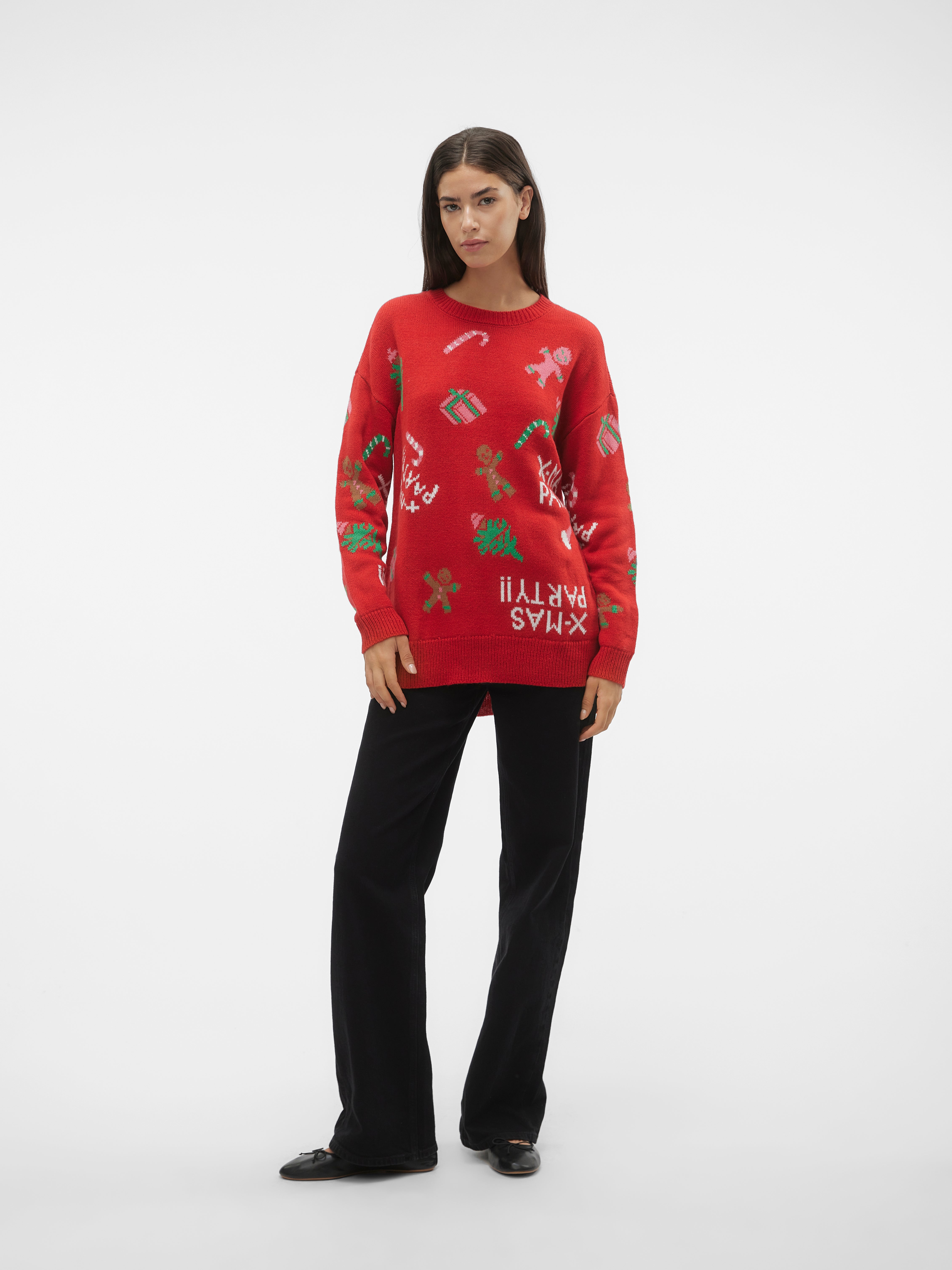 VERO MODA® VMXMASPARTY Knitted pullover