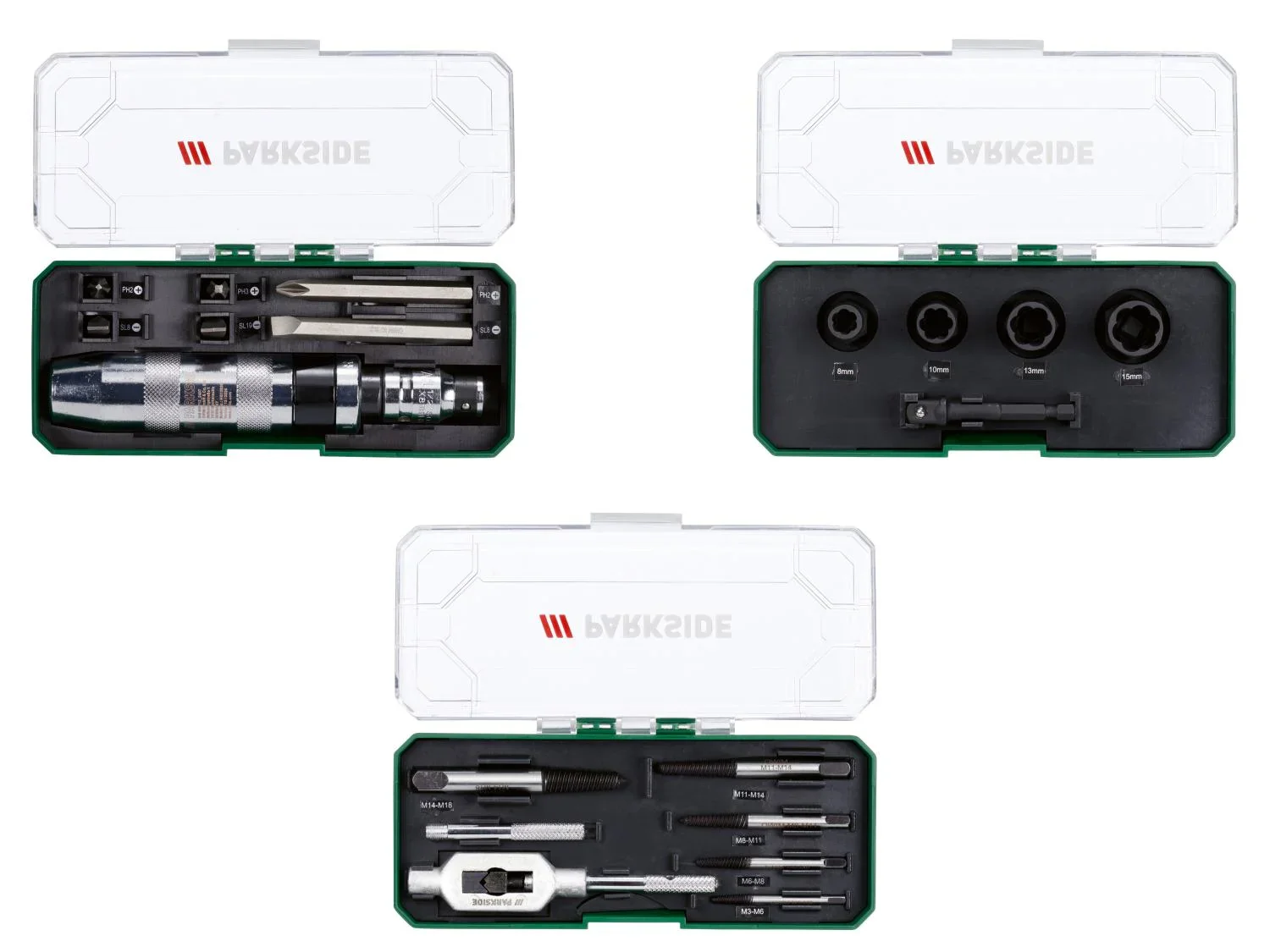 PARKSIDE Set d'accessoires pour vis ou crous