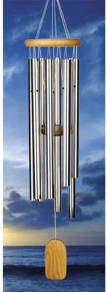 Woodstock Chimes Signature Collection, Woodstock Meditation Chime, 39'' Eastern Energies Wind Chimes for Outdoor, Patio, Home or Garden D��cor (TMS)