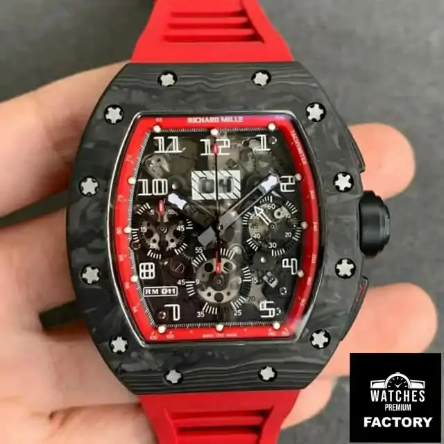 Richard Mille RM-011 KV Factory Carbon Fiber Case