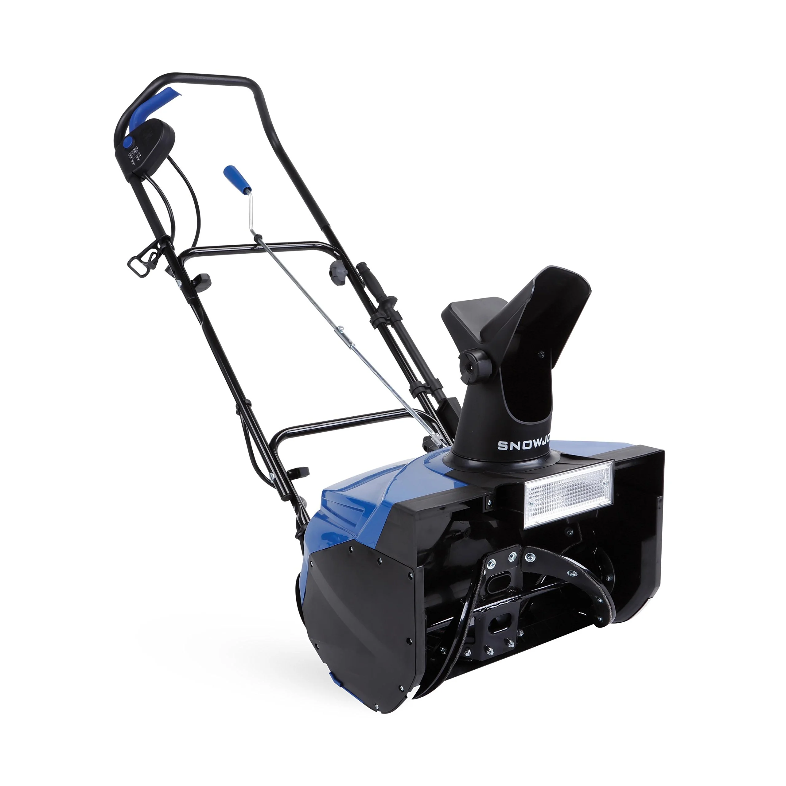 Restored SJ623E 18-Inch 15-Amp Electric Single Stage Snow Thrower w/Headlights, Blue Clearing Width, Motor (Refurbished) - Image 7