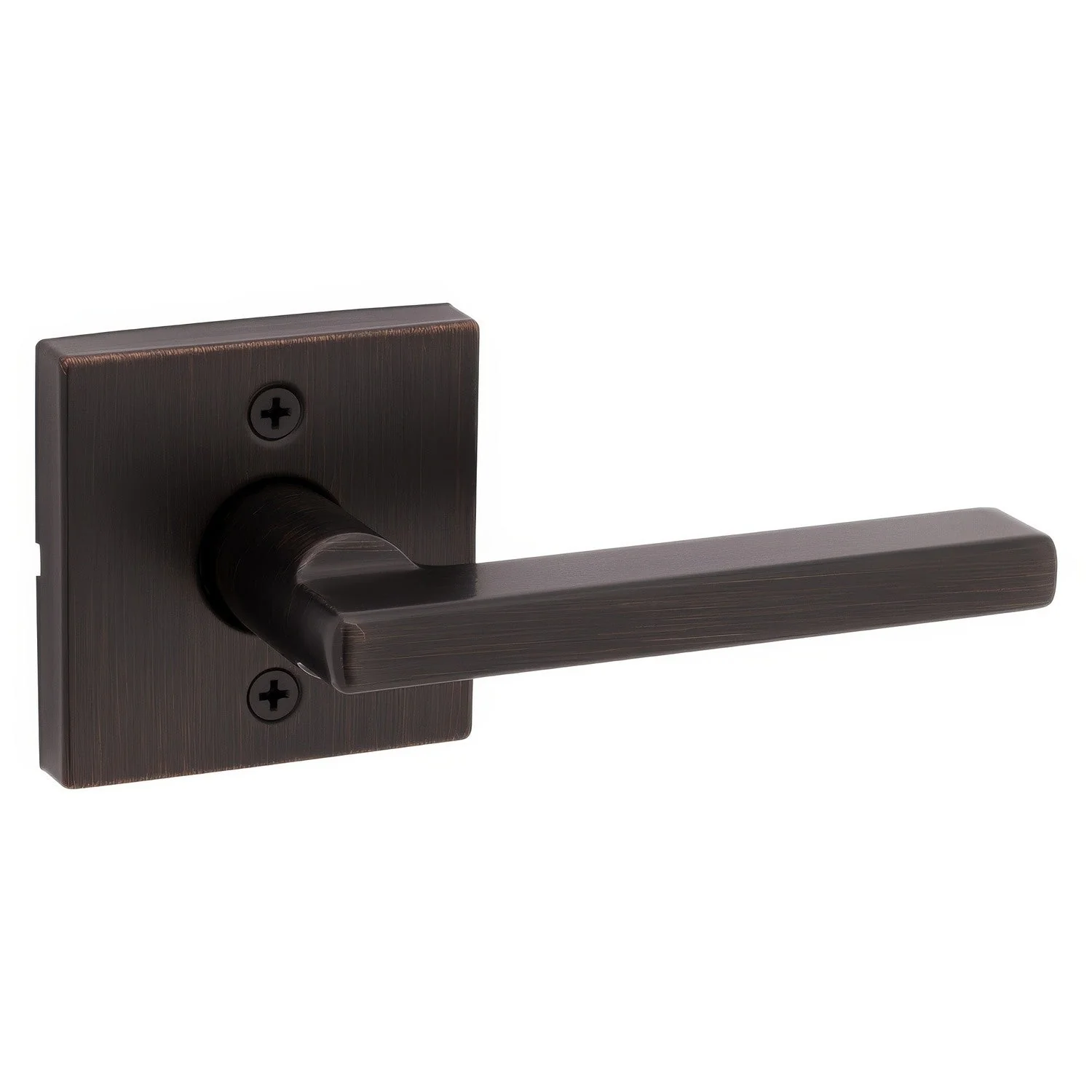 Kwikset 788HFLSQT Halifax Single Dummy Lever with Square Rosette - TA Screen Specialist, Inc.